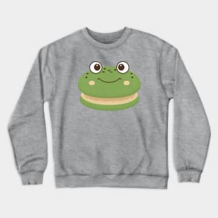 Funny Macaron Frog Crewneck Sweatshirt
